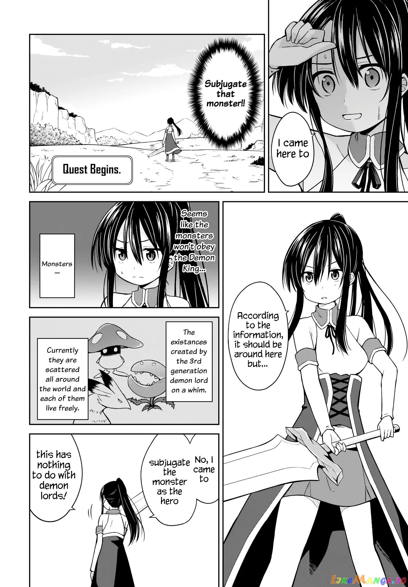 Hero or Demon Lord? Let me choose! chapter 2 - page 6