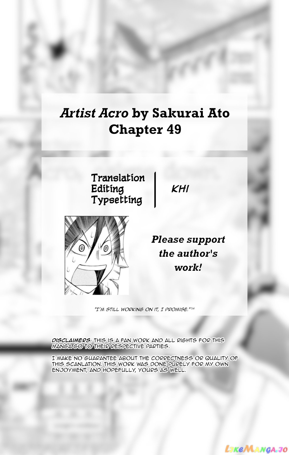 Artist Acro chapter 49 - page 2