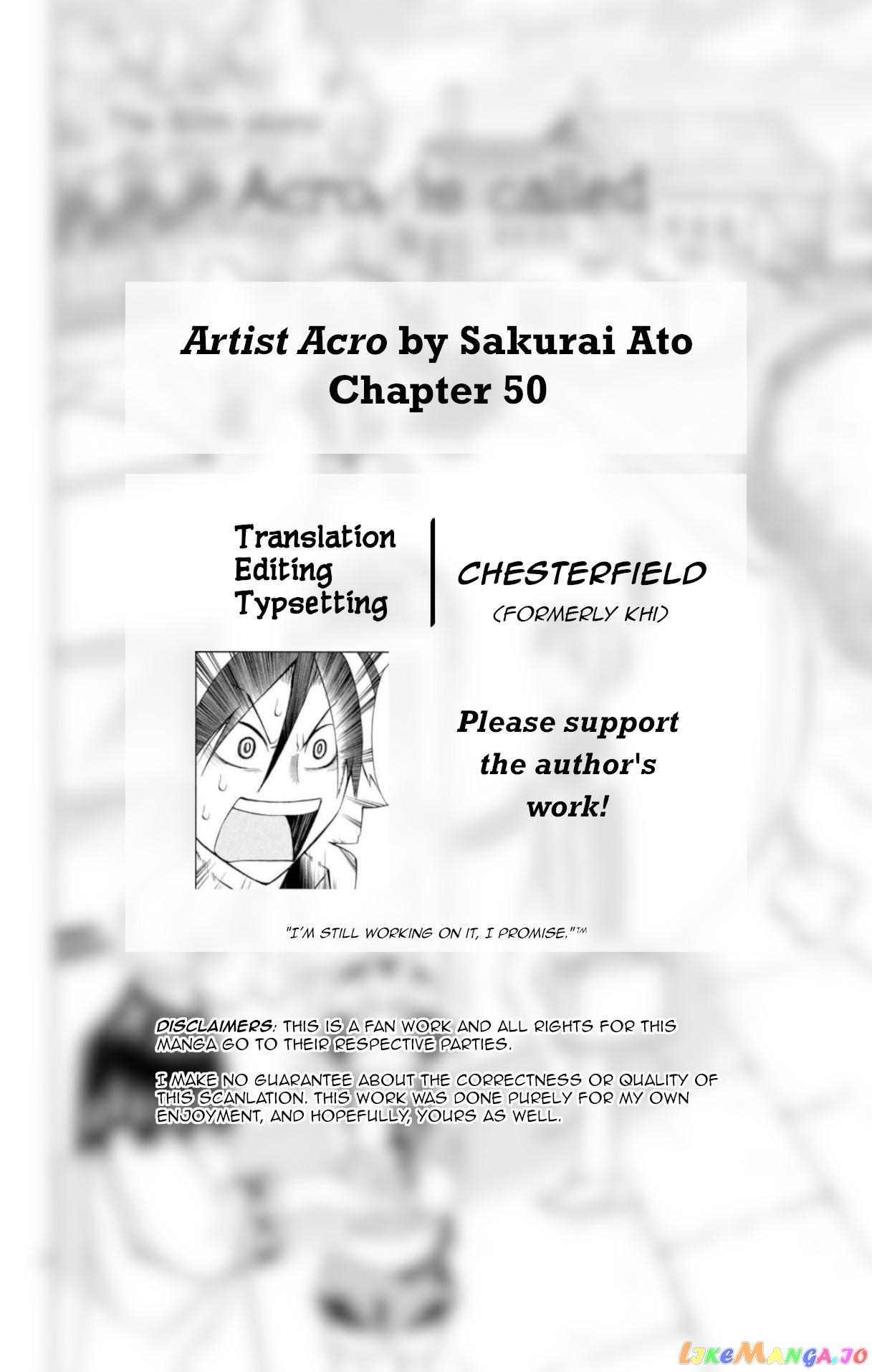 Artist Acro chapter 50 - page 3