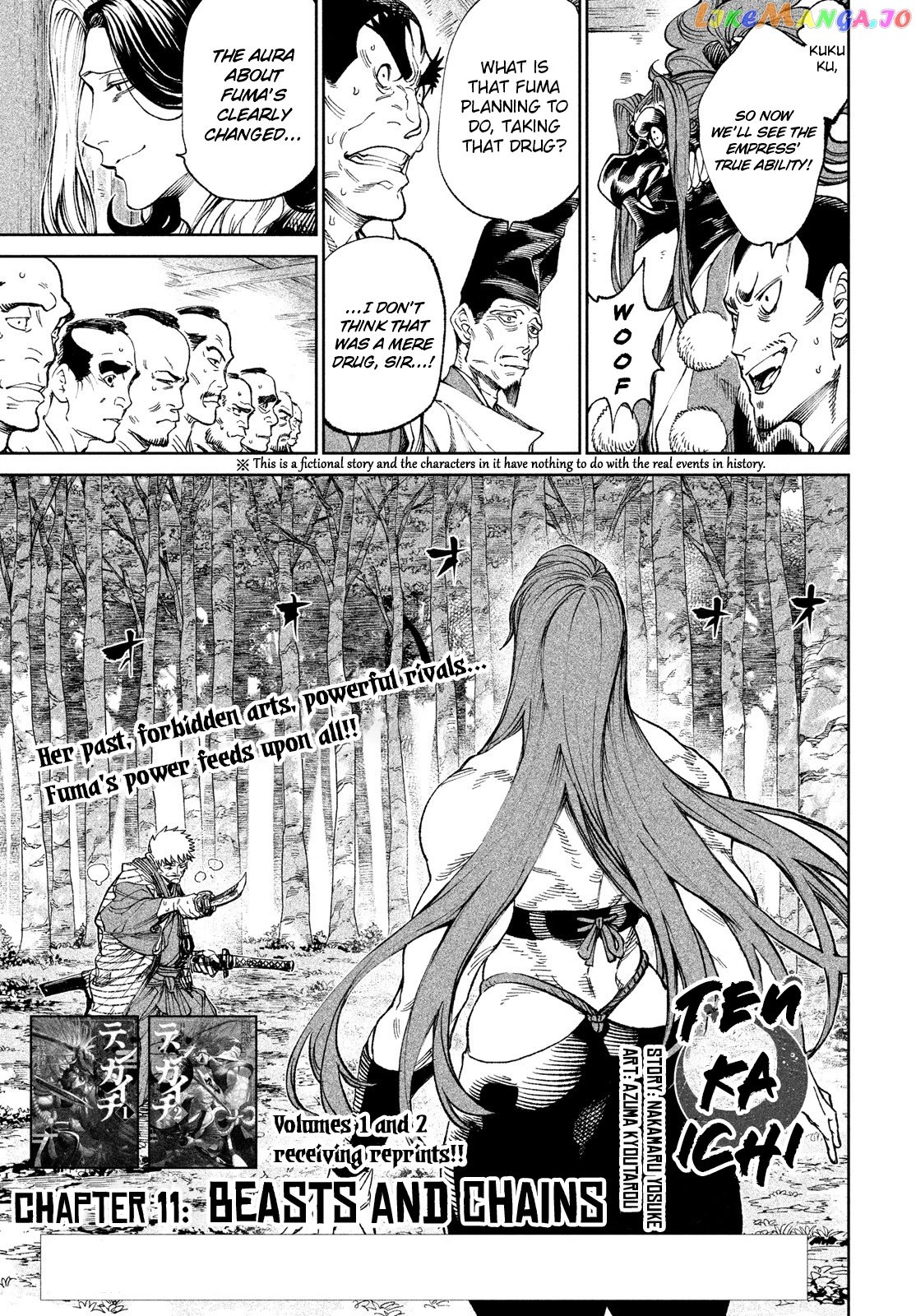 Tenkaichi: Nihon Saikyou Bugeisha Ketteisen chapter 11 - page 1