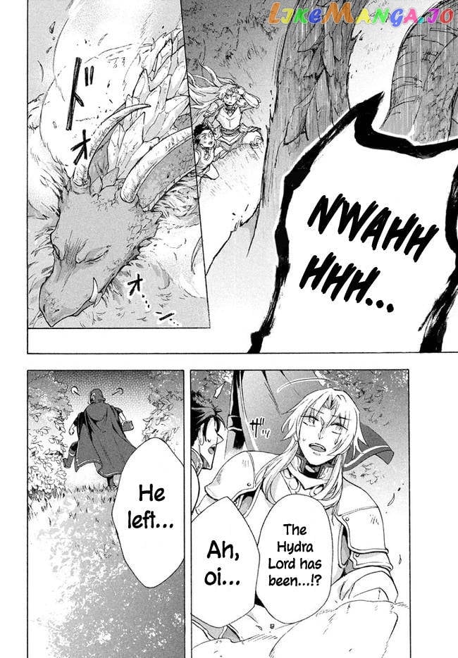 "Kukuku ....... He is the weakest of the Four Heavenly Kings." I was dismissed from my job, but somehow I became the master of a hero and a holy maiden. chapter 5.2 - page 13