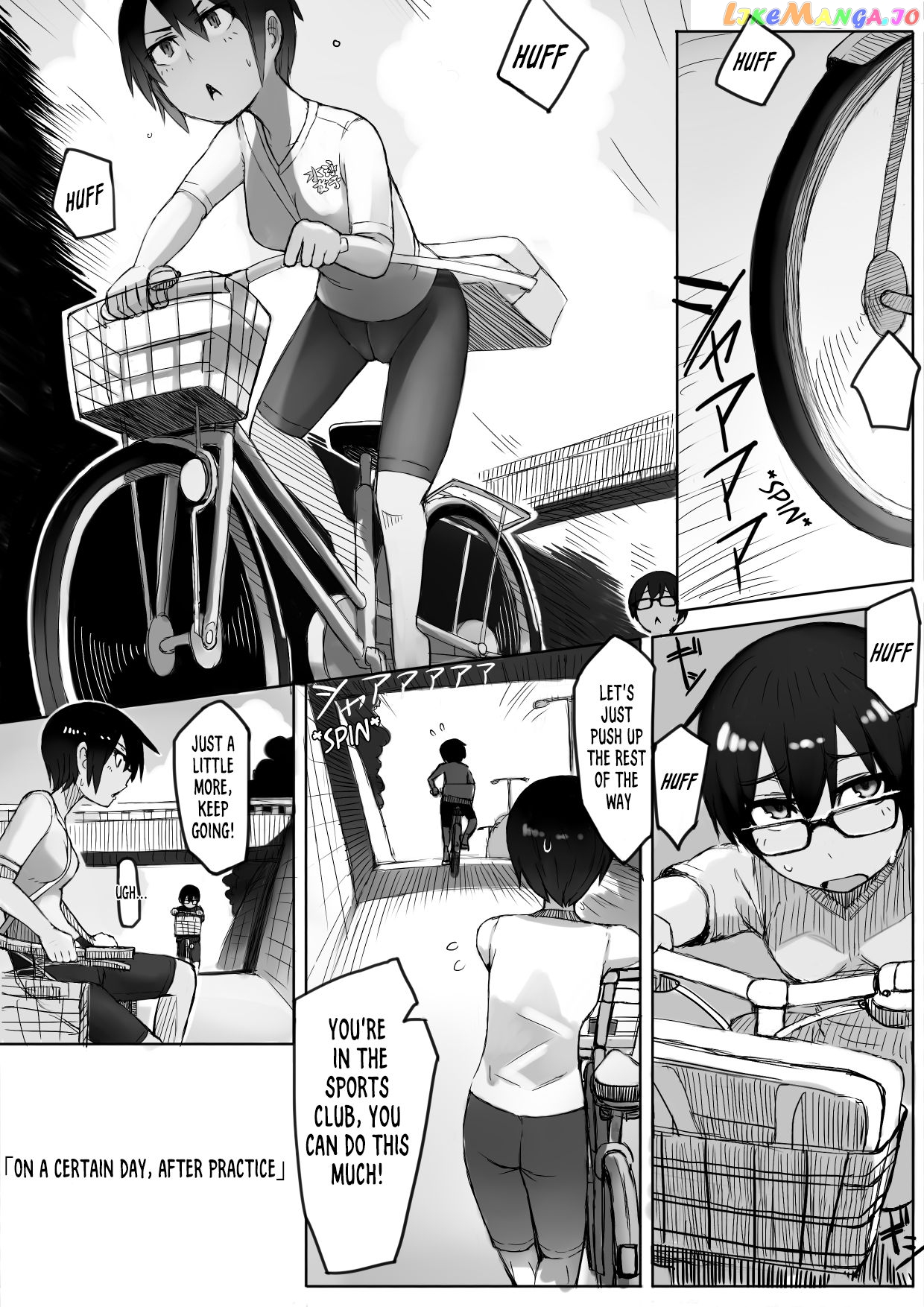 Kuronami-san of the Swimming Club chapter 1 - page 2