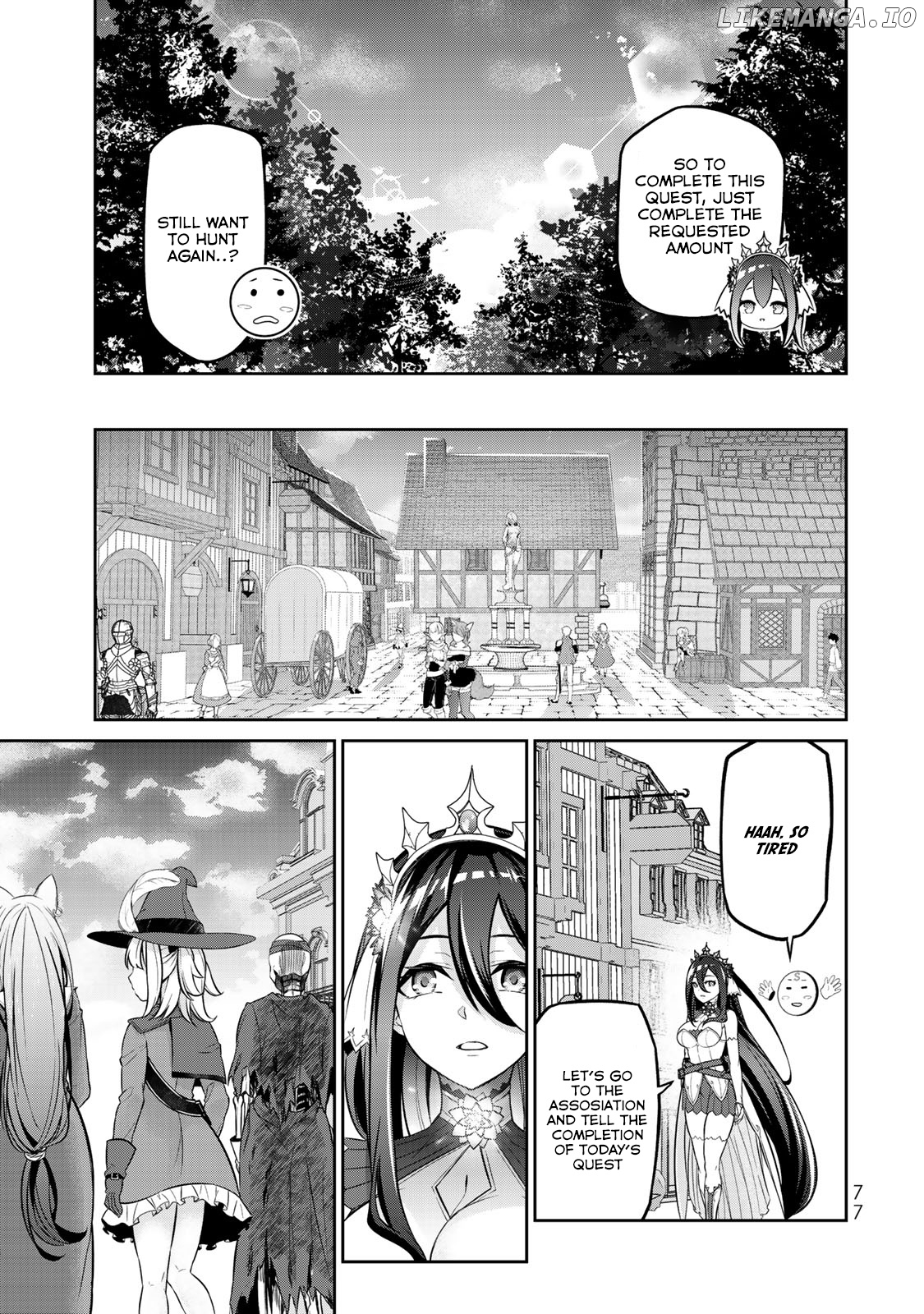 Jingai Hime Sama, Hajimemashita – Free Life Fantasy Online chapter 6 - page 41