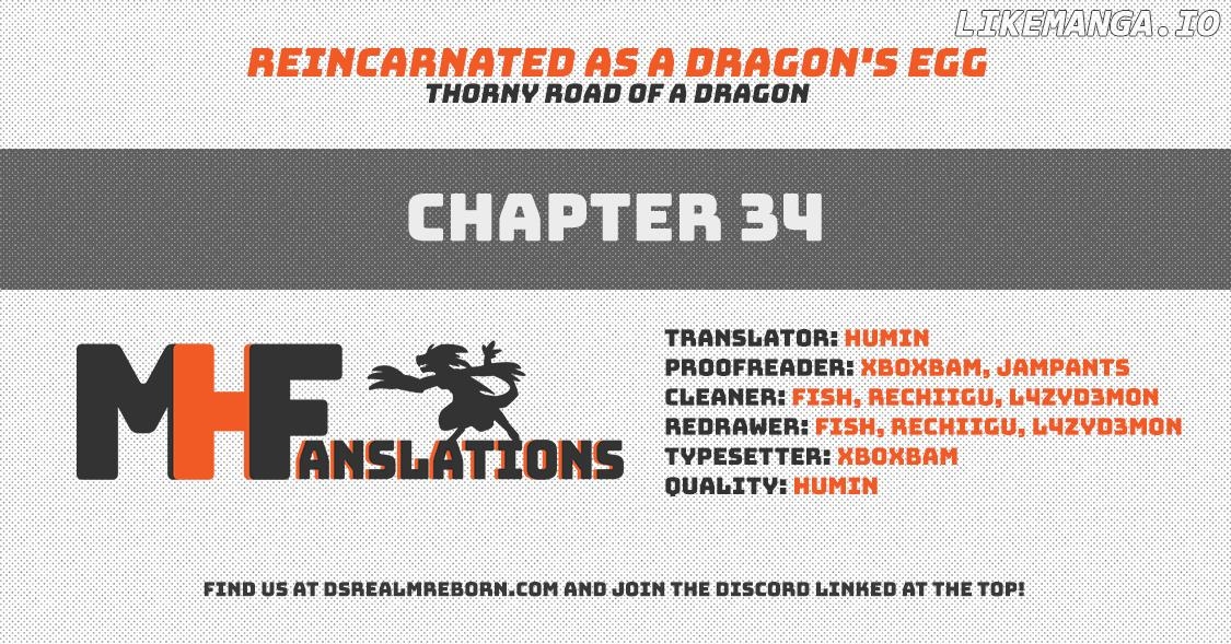 Reincarnated as a Dragon's Egg - Thorny Road of a Dragon Chapter 34 - page 1