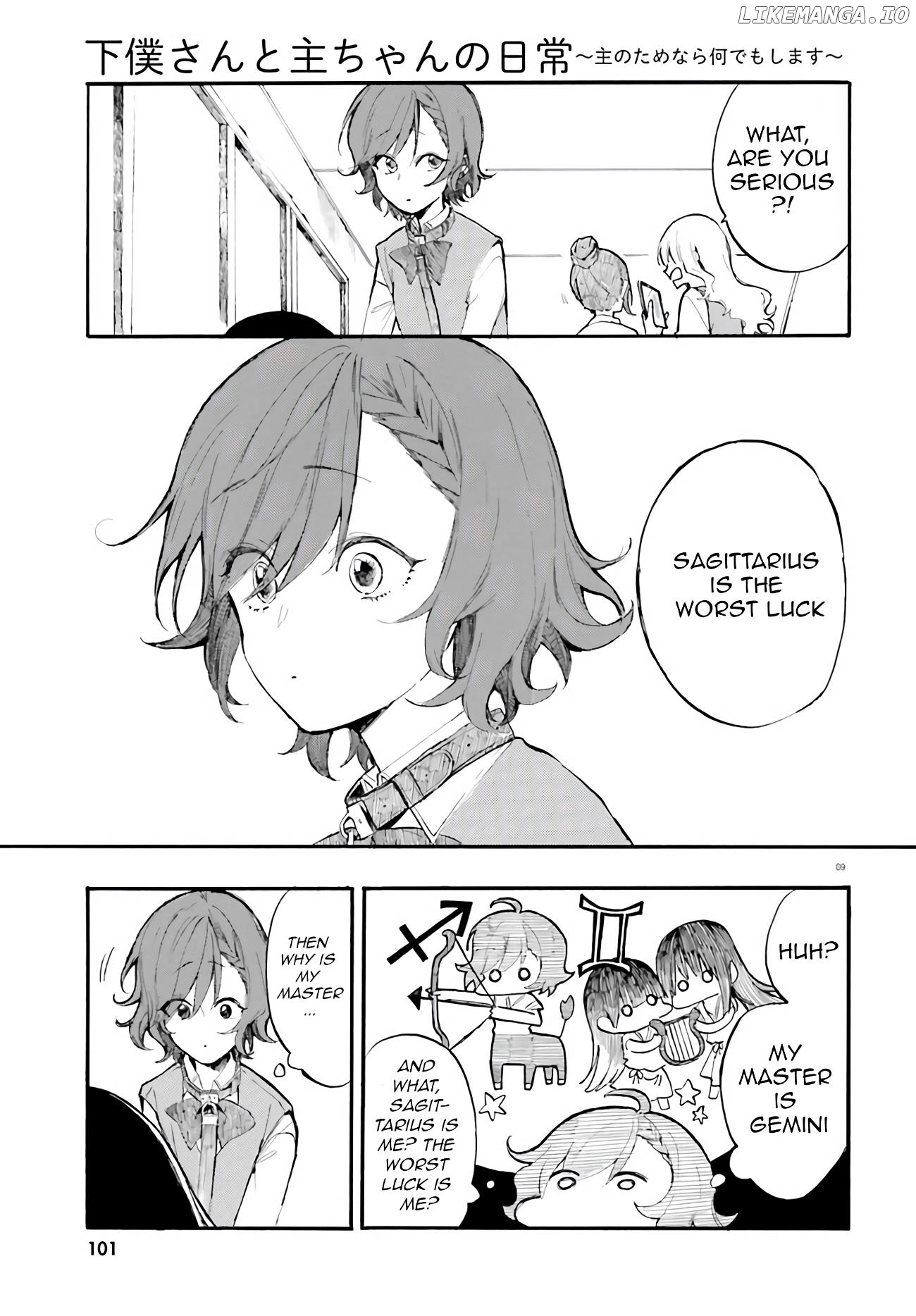 Geboku-San To Aruji-Chan No Nichijou ~Aruji No Tame Nara Nandemo Shimasu~ Chapter 4 - page 9