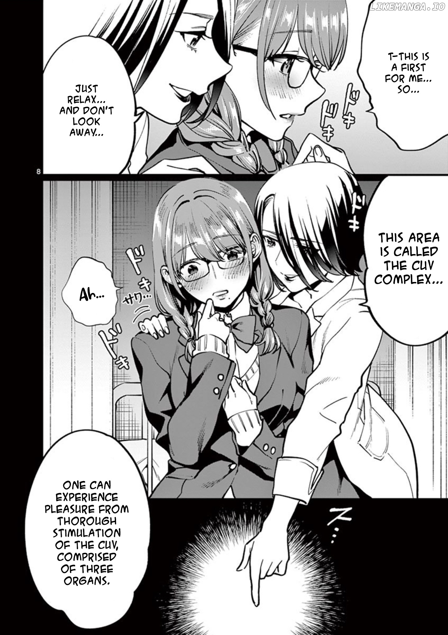 Sensei de ○○ shicha ikemasen! chapter 5 - page 8