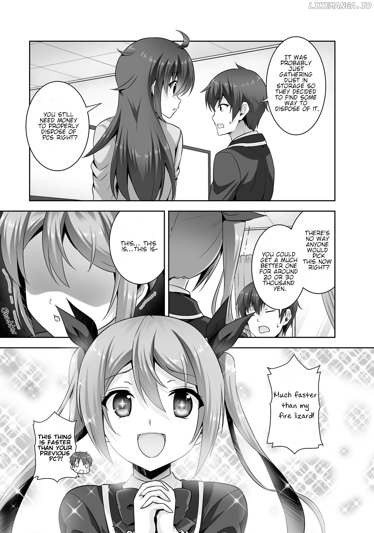 Netoge no Yome wa Onnanoko ja Nai to Omotta? chapter 32 - page 21