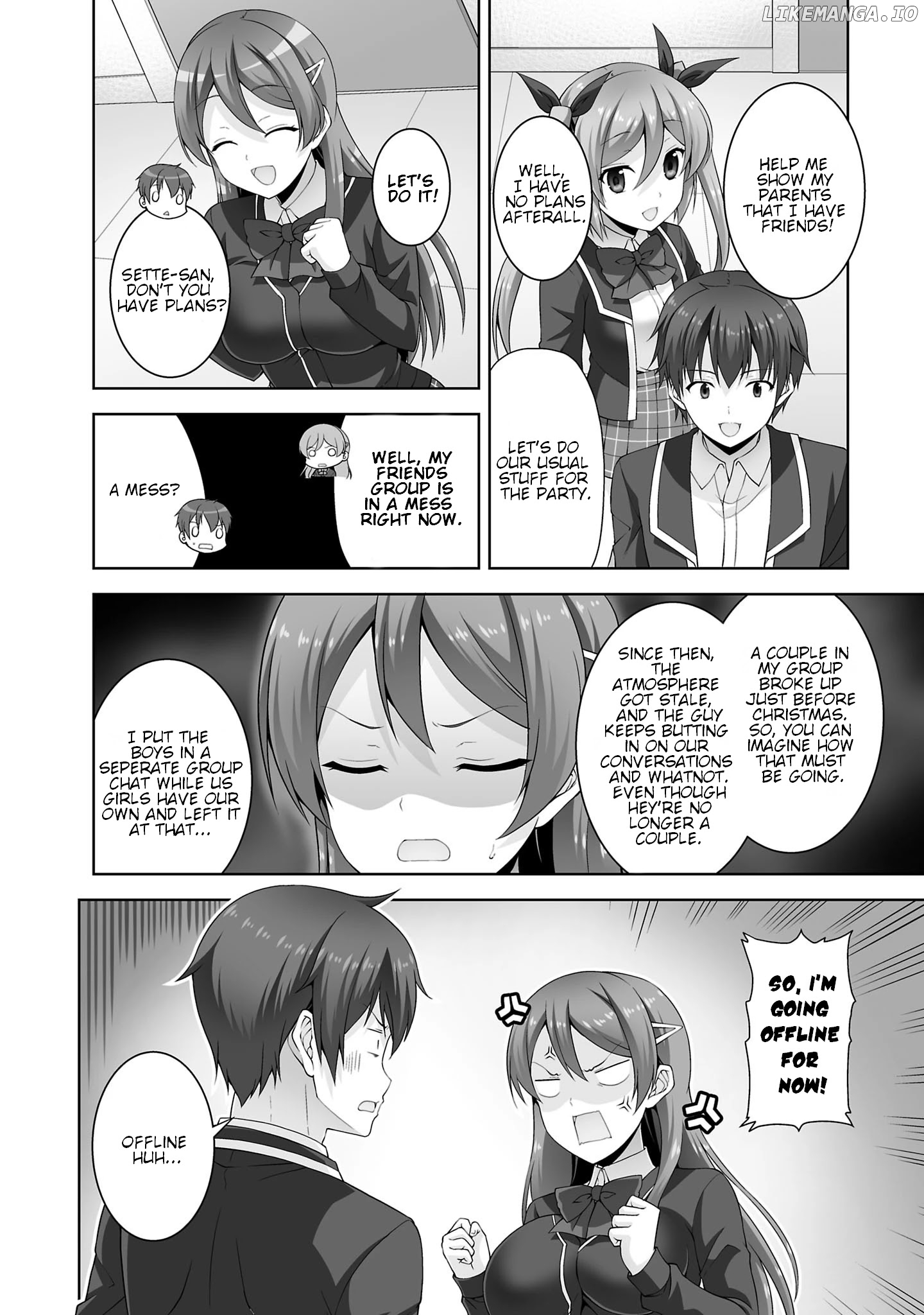 Netoge no Yome wa Onnanoko ja Nai to Omotta? chapter 34 - page 6