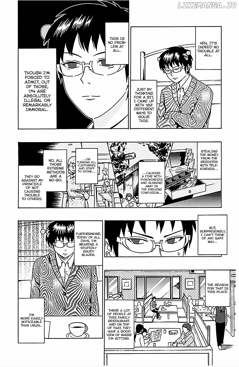 Saiki Kusuo No Sainan chapter 75 - page 5