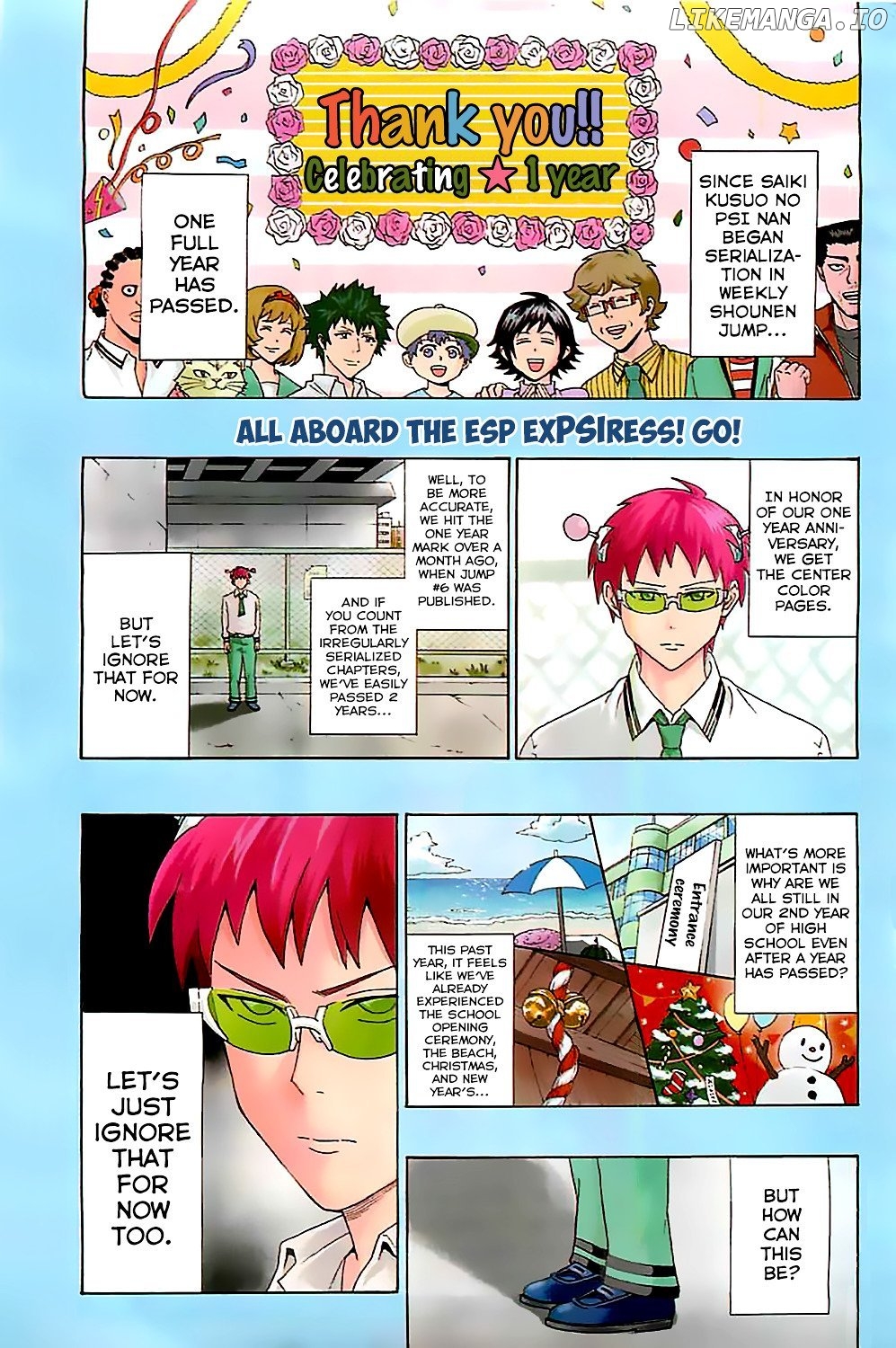 Saiki Kusuo No Sainan Chapter 56 - page 2