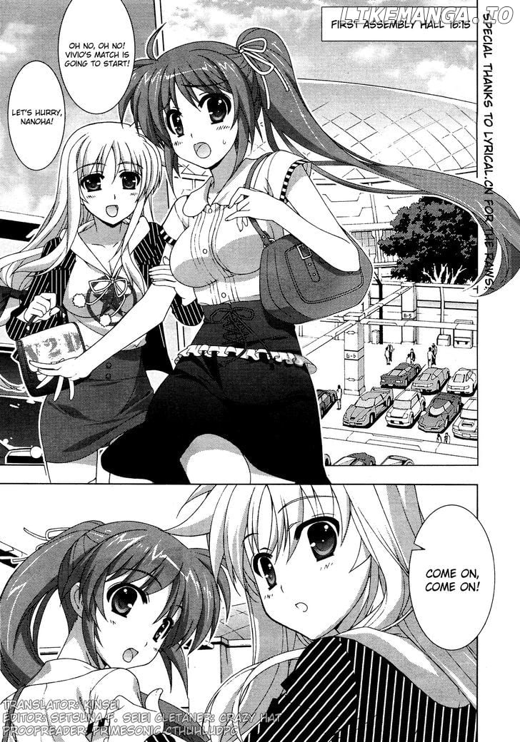 Mahou Shoujo Lyrical Nanoha Vivid chapter 32 - page 1