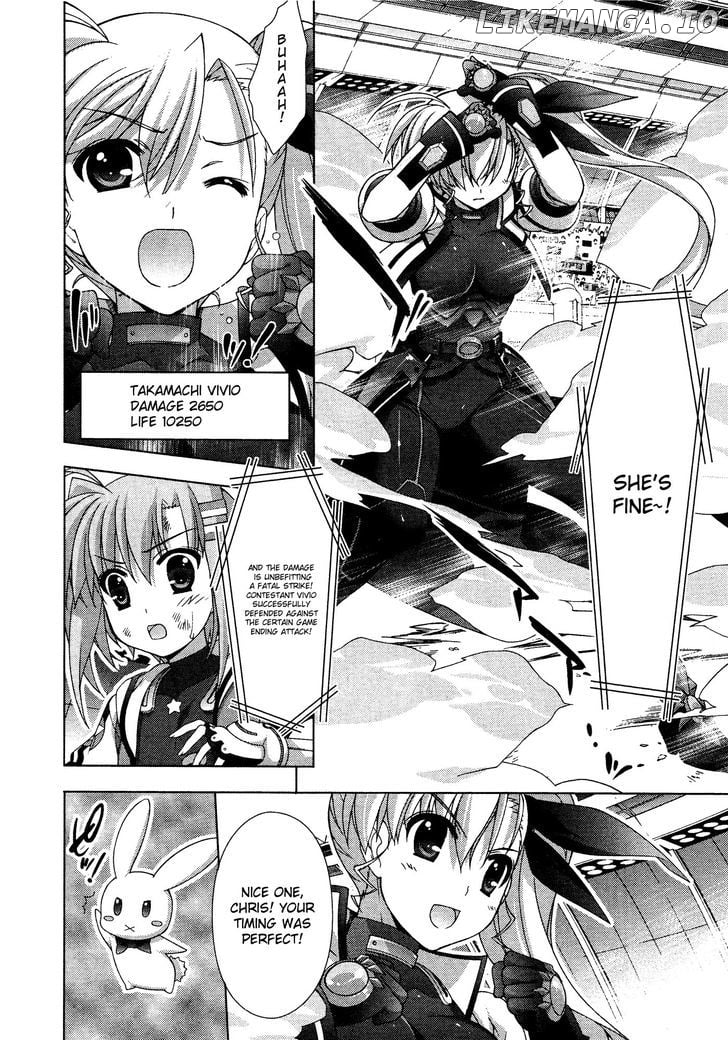 Mahou Shoujo Lyrical Nanoha Vivid chapter 33 - page 22