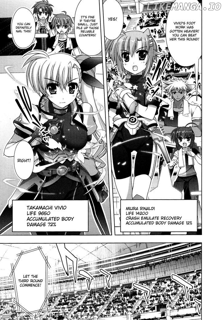 Mahou Shoujo Lyrical Nanoha Vivid chapter 34 - page 23