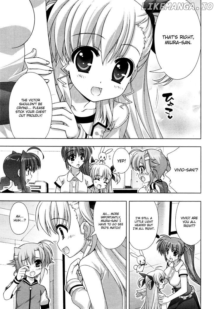 Mahou Shoujo Lyrical Nanoha Vivid chapter 36 - page 19