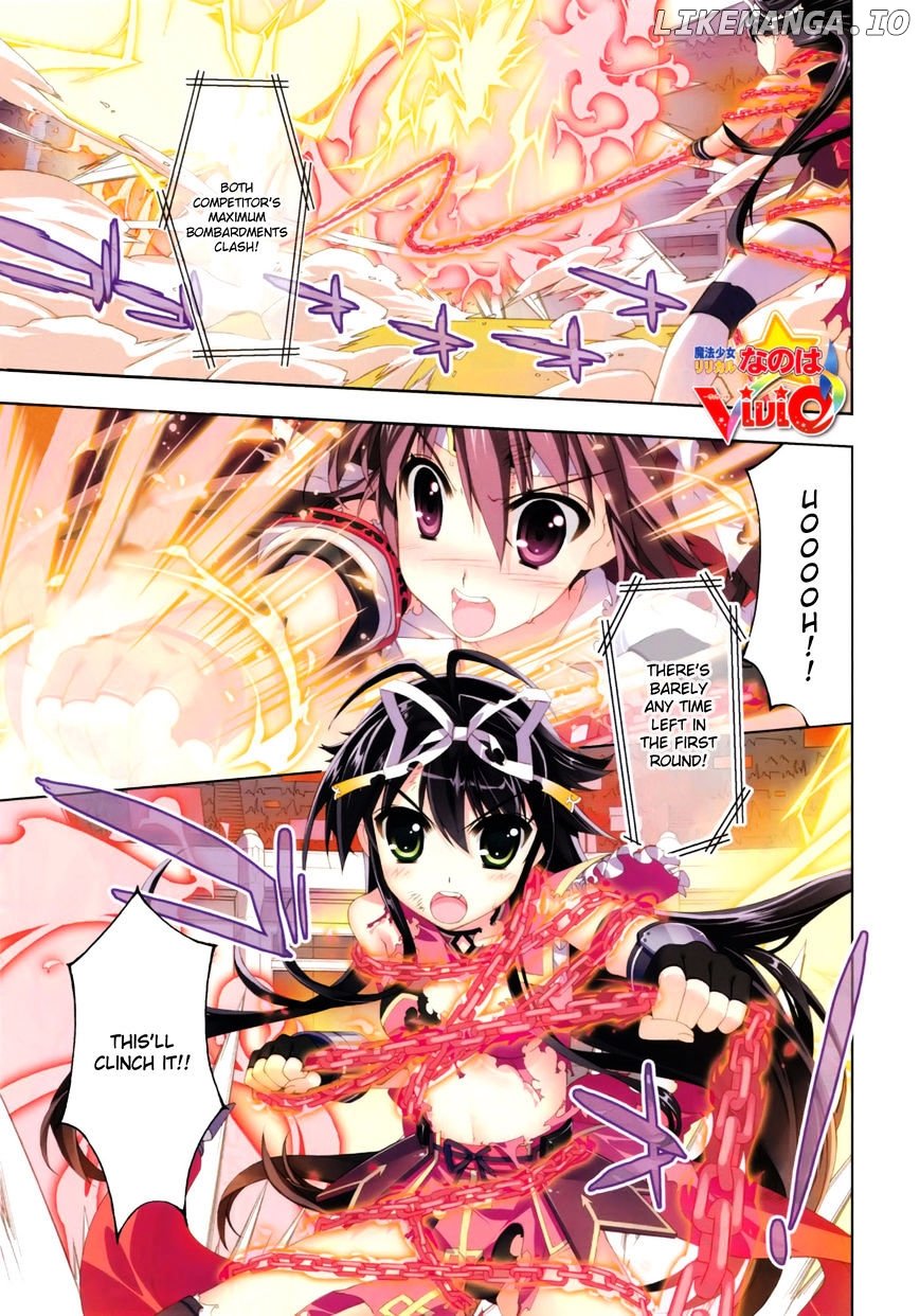 Mahou Shoujo Lyrical Nanoha Vivid chapter 38 - page 1