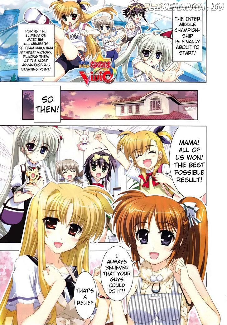 Mahou Shoujo Lyrical Nanoha Vivid chapter 23 - page 1