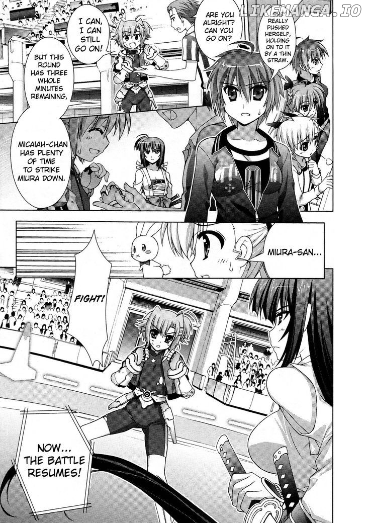 Mahou Shoujo Lyrical Nanoha Vivid chapter 24 - page 14