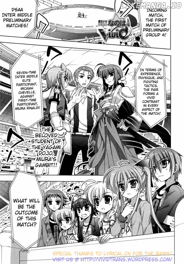 Mahou Shoujo Lyrical Nanoha Vivid chapter 24 - page 3