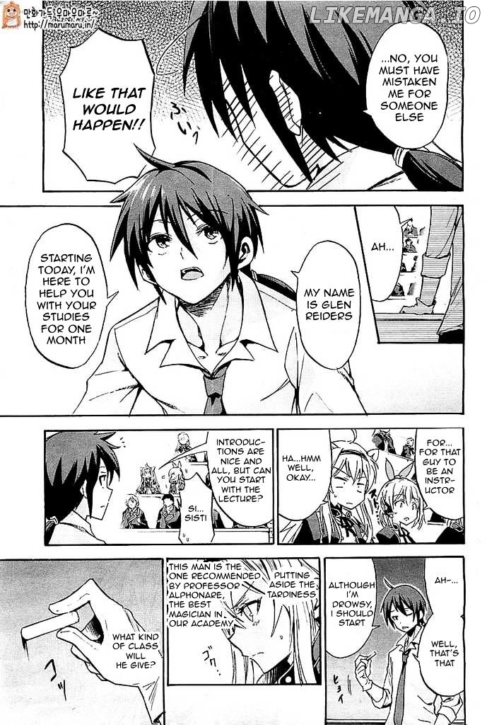 Roku De Nashi Majutsu Koushi To Kinki Kyouten chapter 1 - page 21