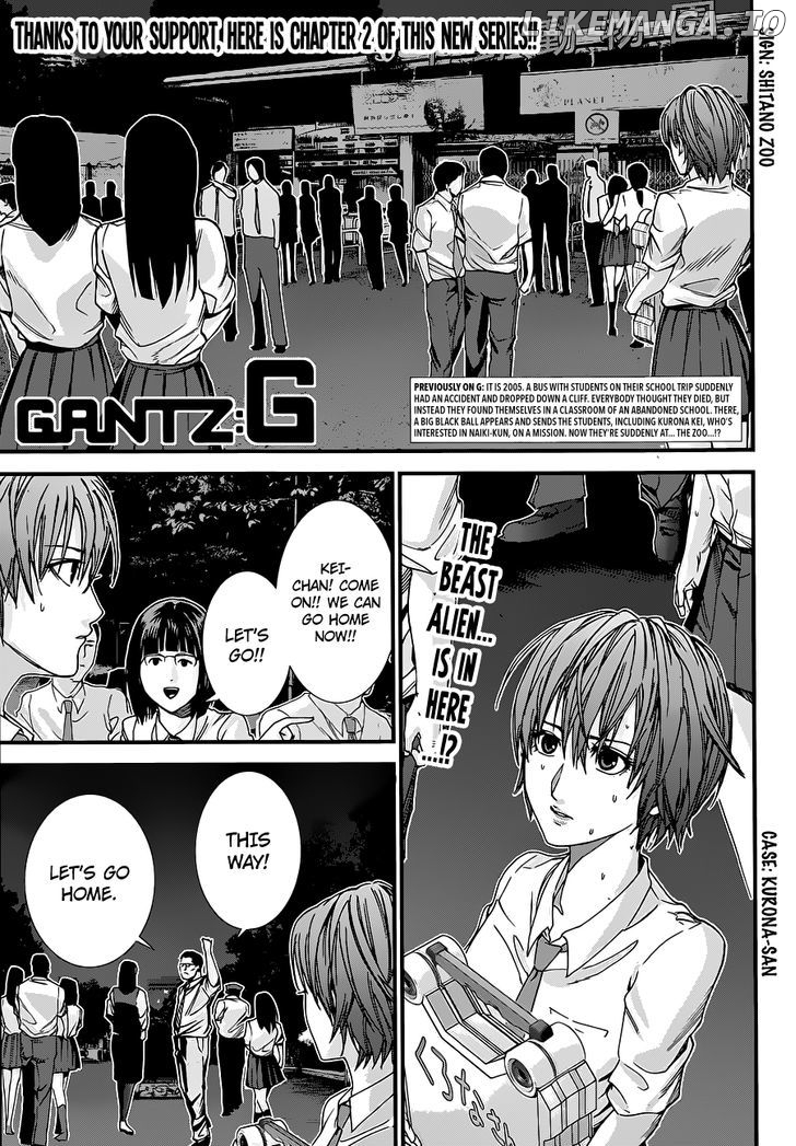 Gantz:g chapter 2 - page 1