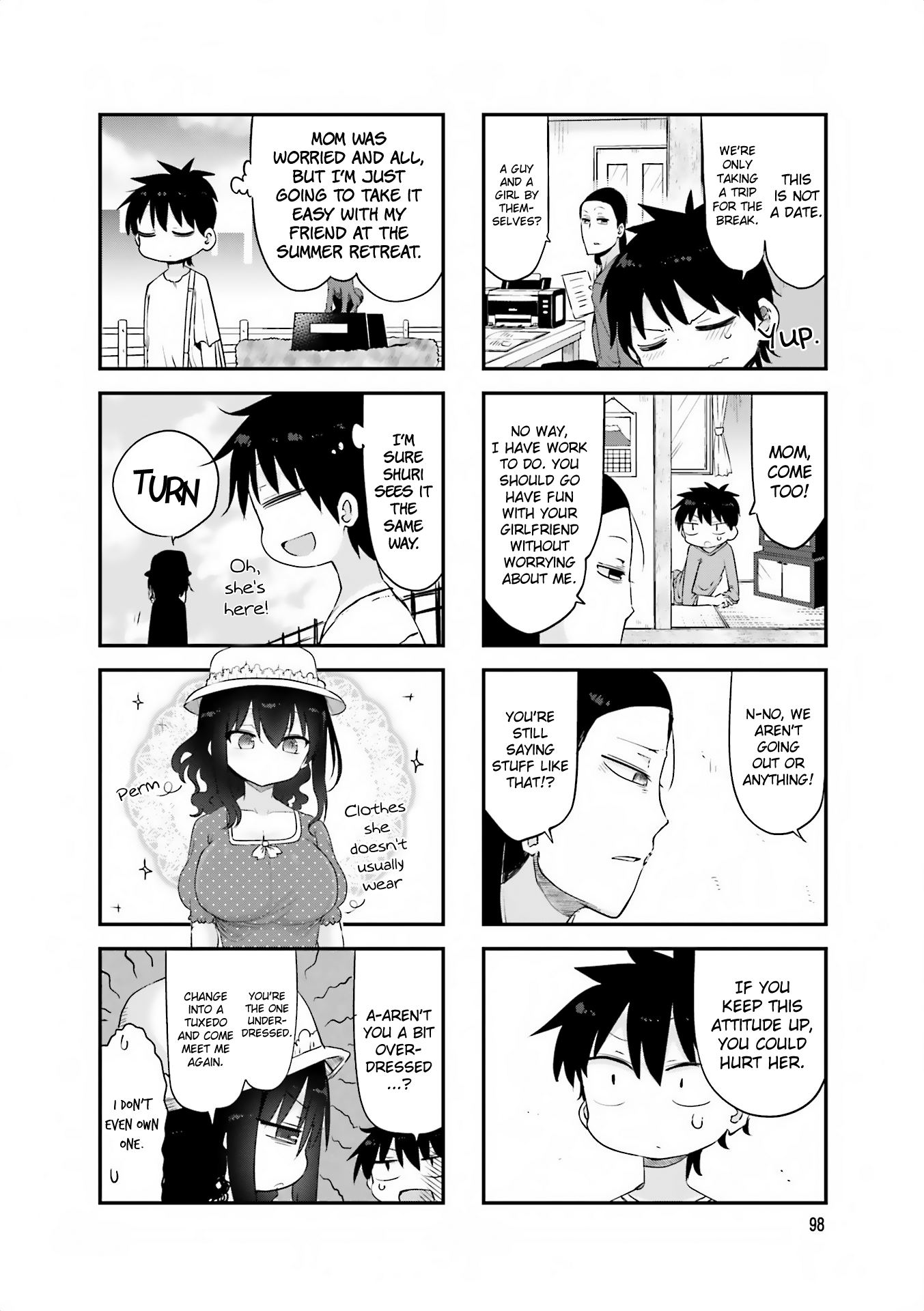 Komori-San Wa Kotowarenai! chapter 67 - page 2