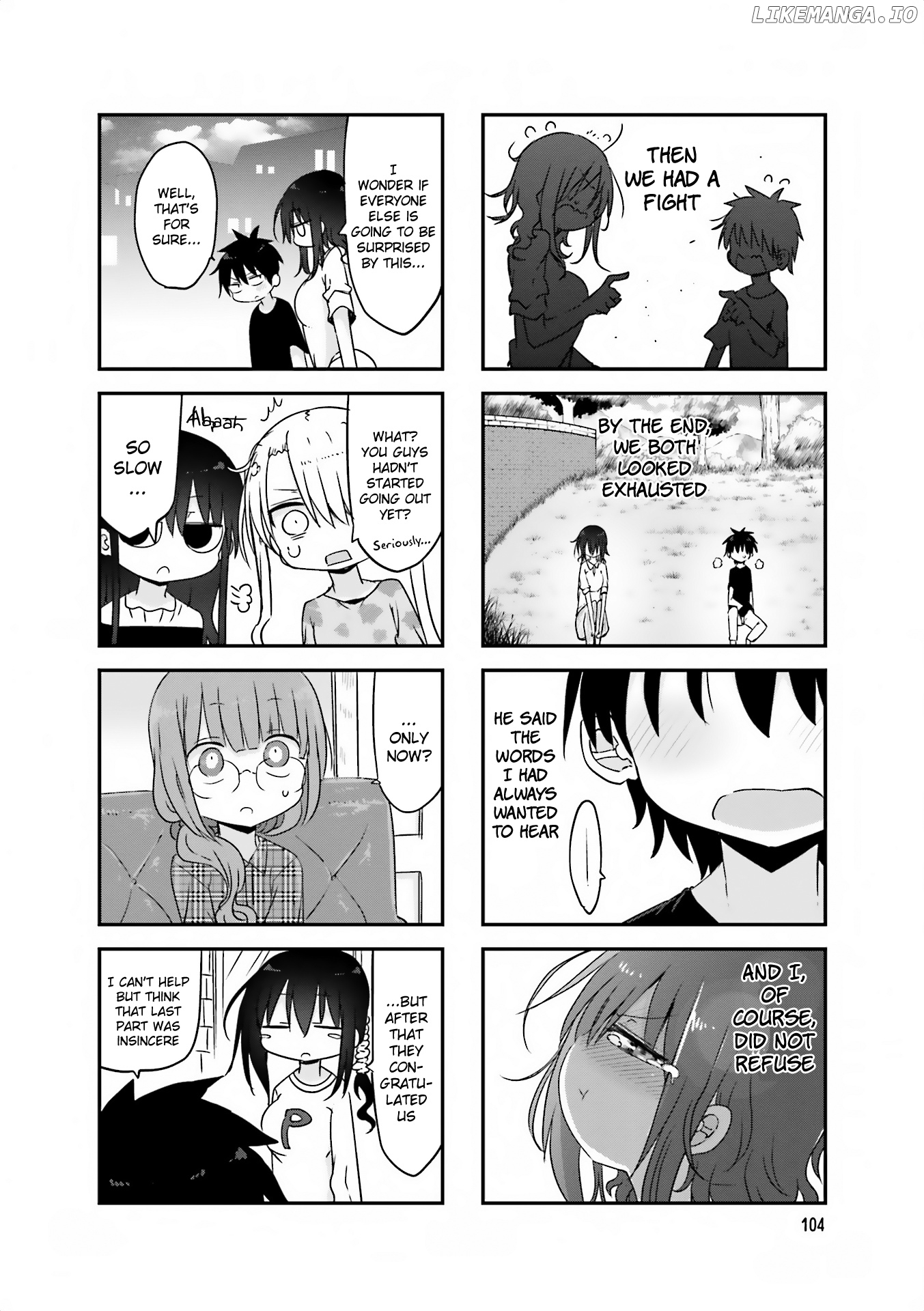 Komori-San Wa Kotowarenai! chapter 67 - page 8