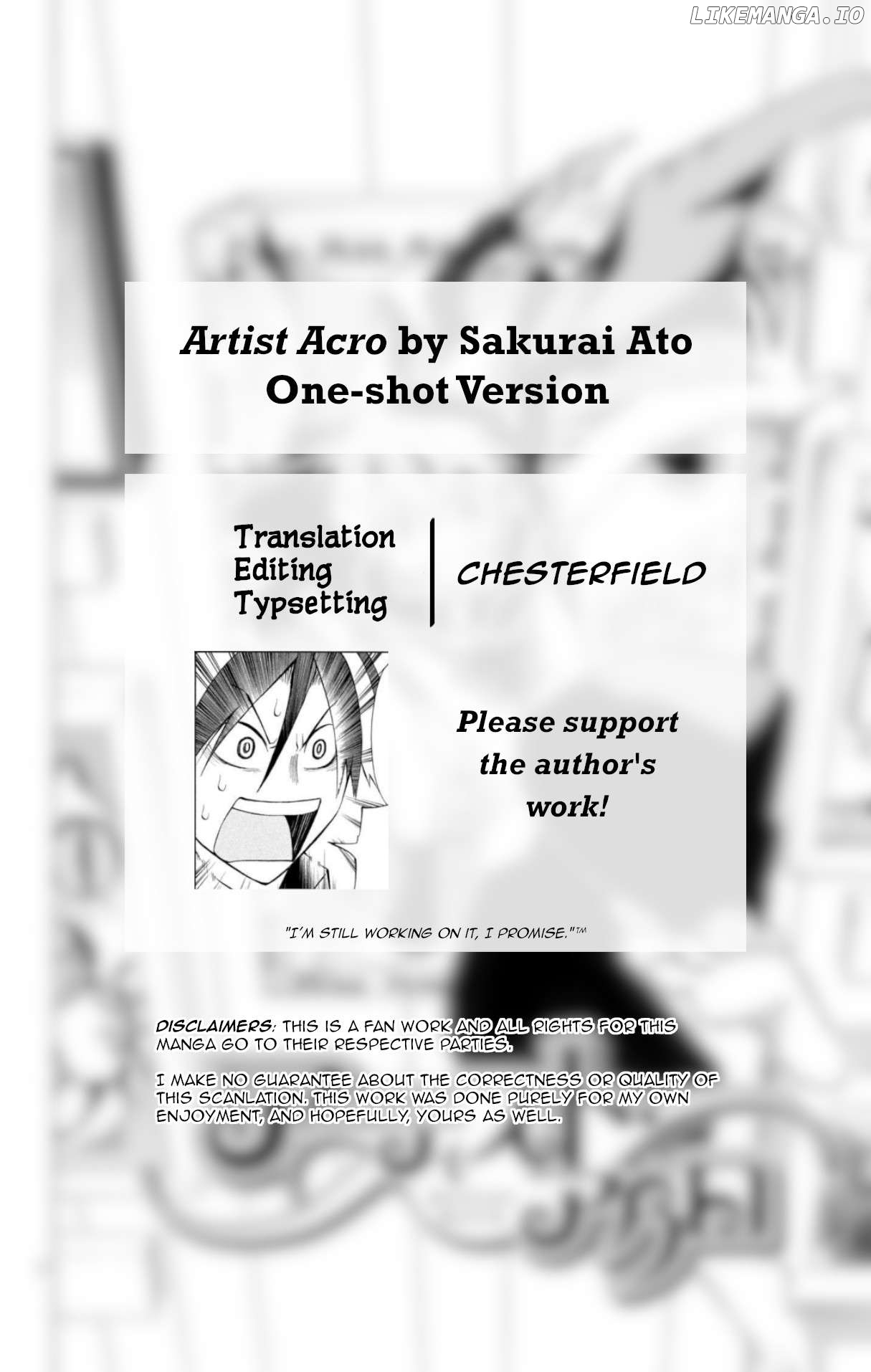 Artist Acro Chapter 72.5 - page 3