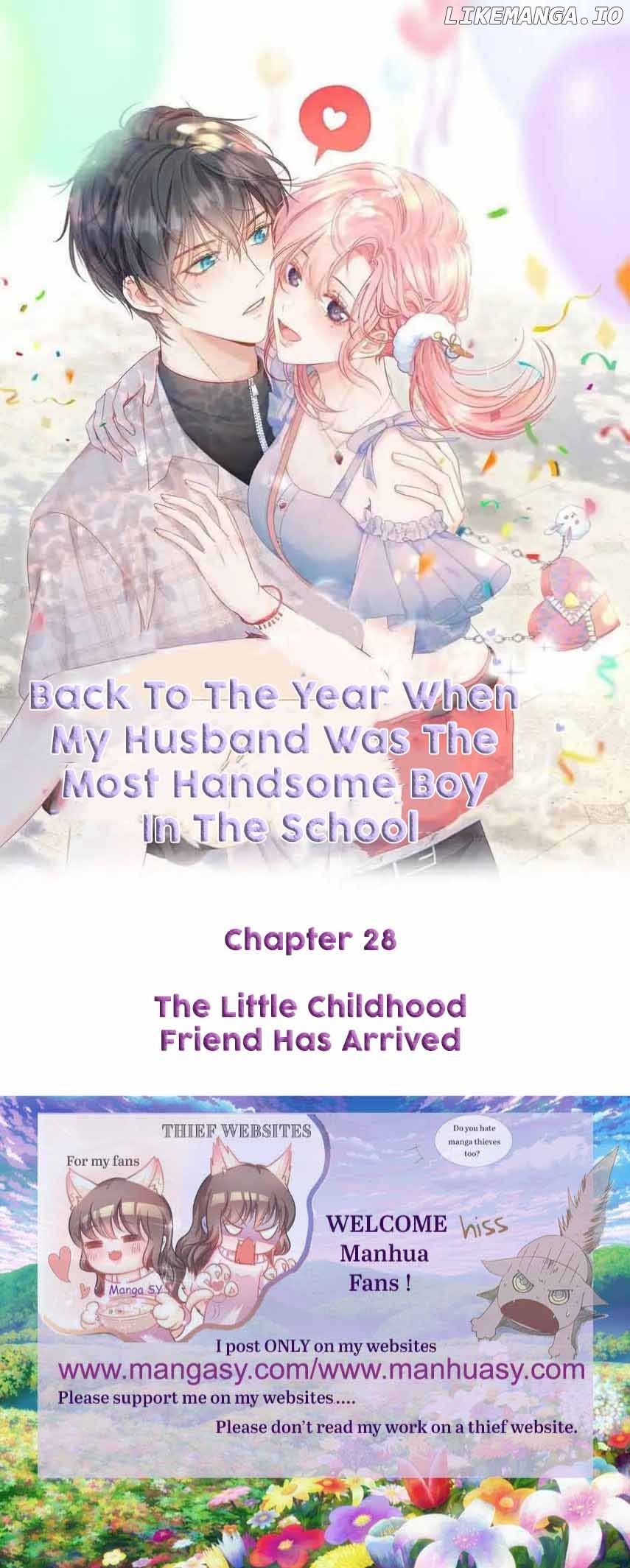 Back to the Year When My Husband was the Most Handsome Boy in the School Chapter 28 - page 1