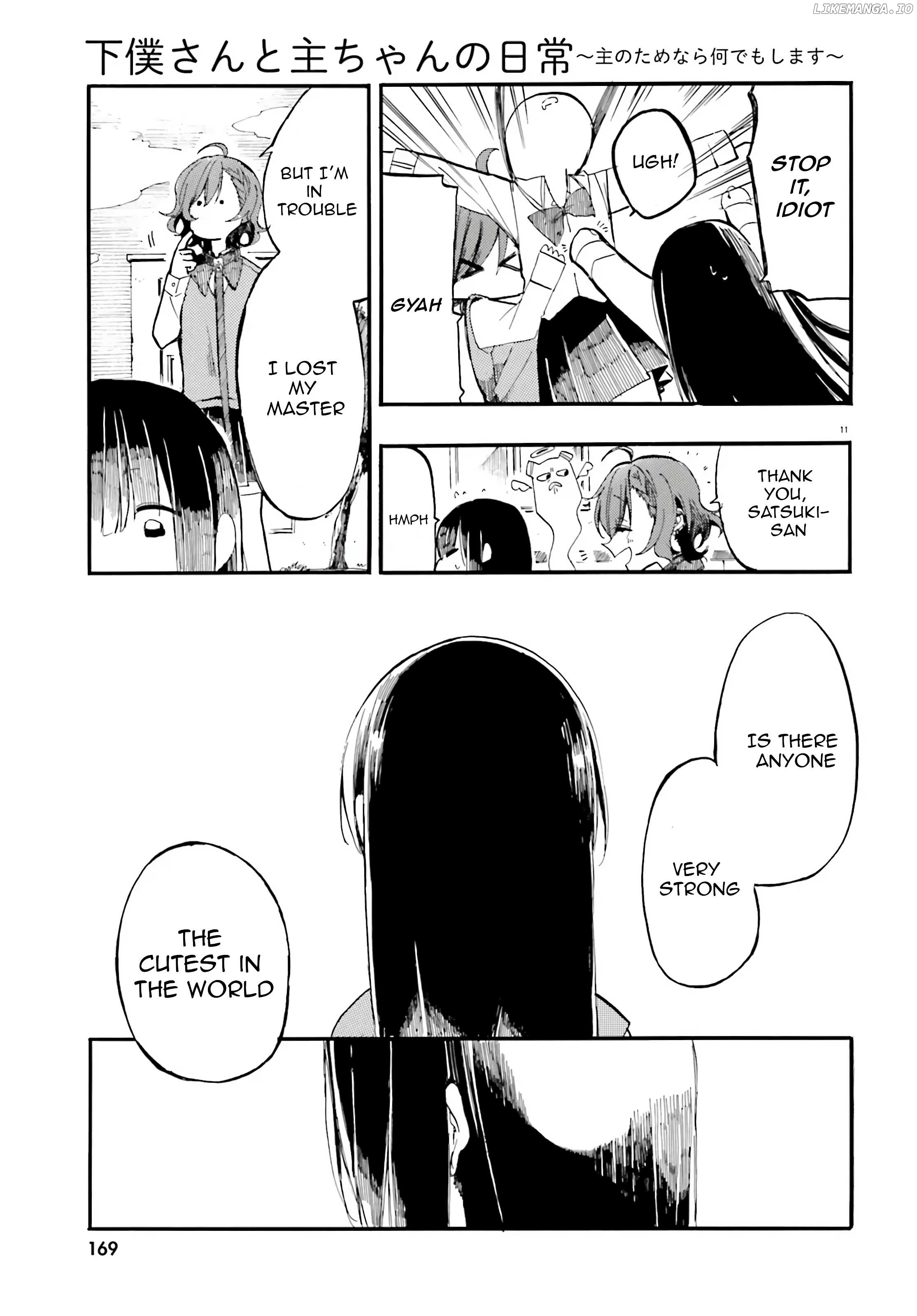 Geboku-San To Aruji-Chan No Nichijou ~Aruji No Tame Nara Nandemo Shimasu~ Chapter 5 - page 11