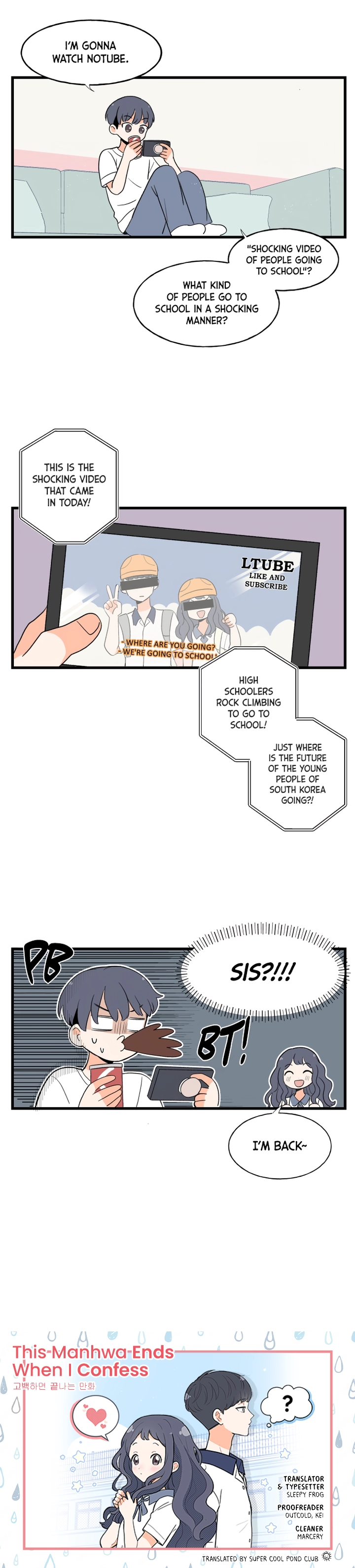 This Manhwa Ends When I Confess Chapter 2 - page 12