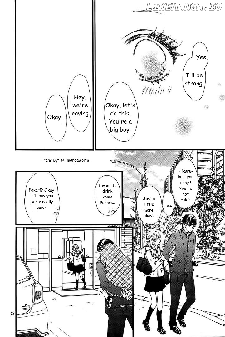 Boku Ni Hana No Melancholy chapter 36 - page 21