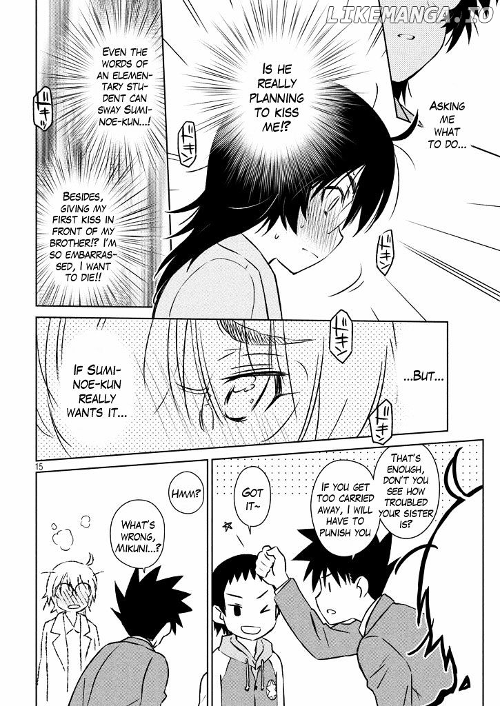 Kiss x Sis chapter 96 - page 16