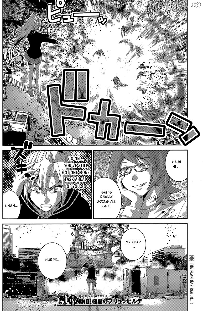 Gokukoku no Brynhildr Chapter 167 - page 19