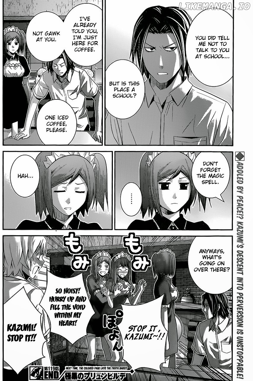 Gokukoku no Brynhildr Chapter 119 - page 18