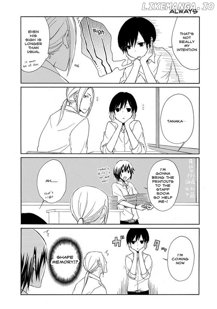 Tanaka-kun wa Itsumo Kedaruge chapter 3 - page 3