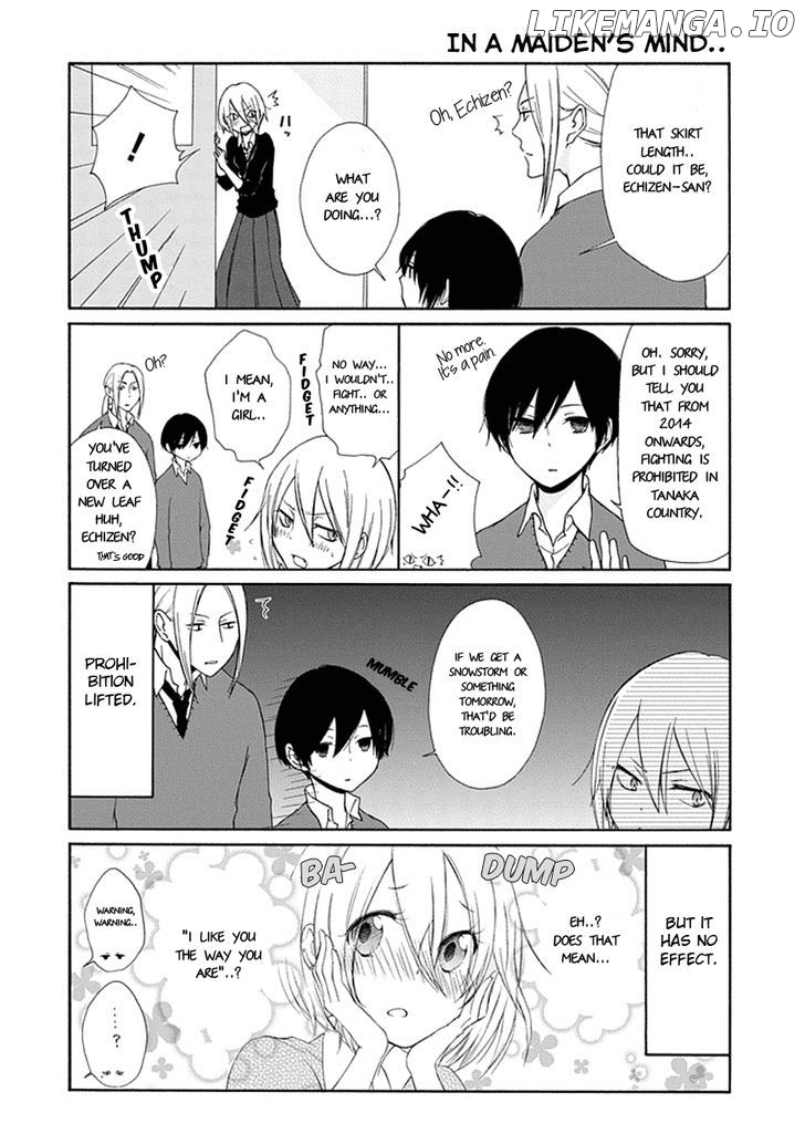 Tanaka-kun wa Itsumo Kedaruge chapter 13 - page 5