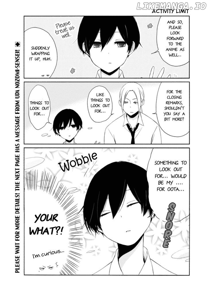 Tanaka-kun wa Itsumo Kedaruge chapter 15.5 - page 7