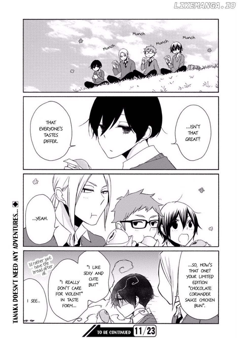 Tanaka-kun wa Itsumo Kedaruge chapter 101 - page 13