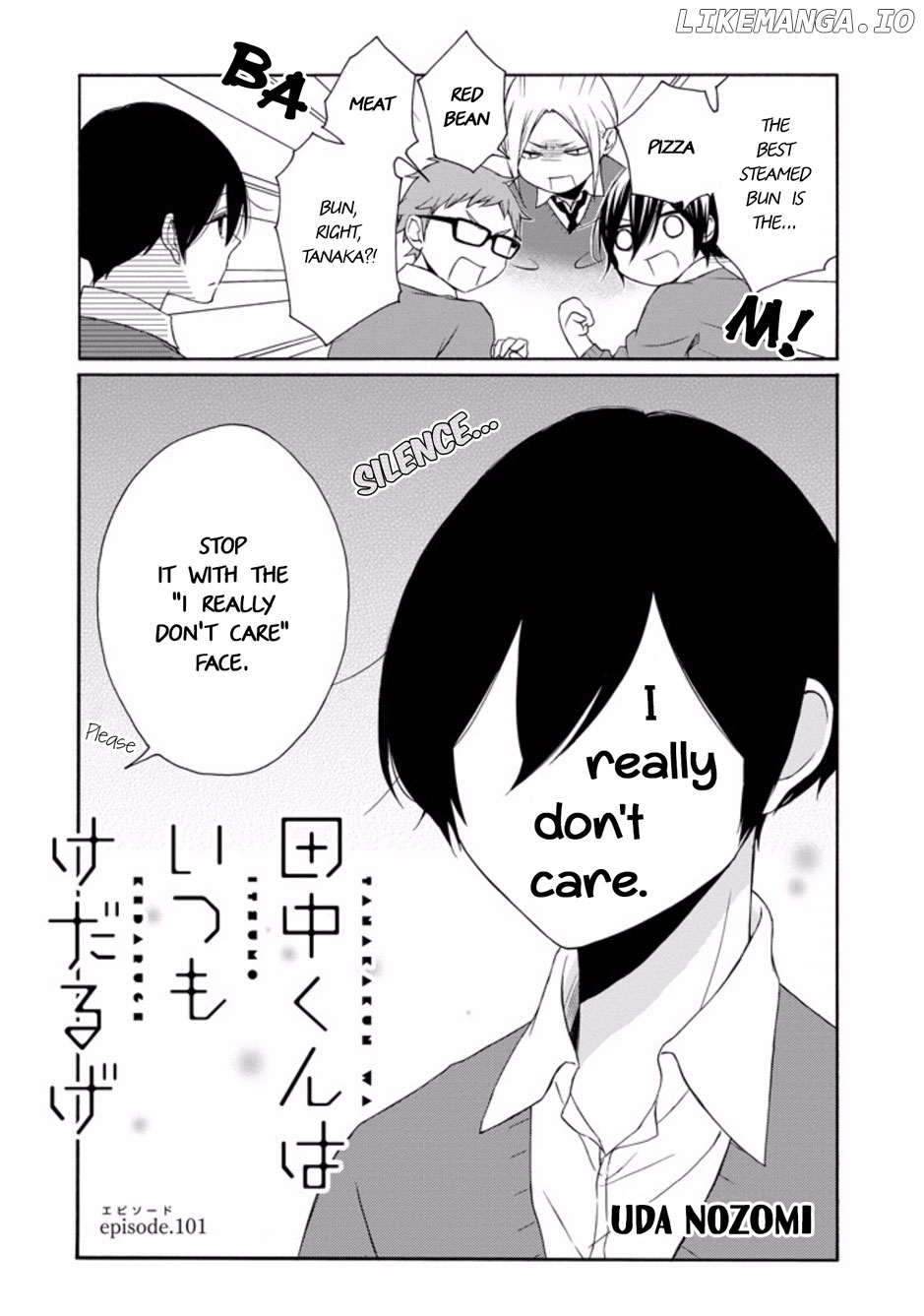 Tanaka-kun wa Itsumo Kedaruge chapter 101 - page 2