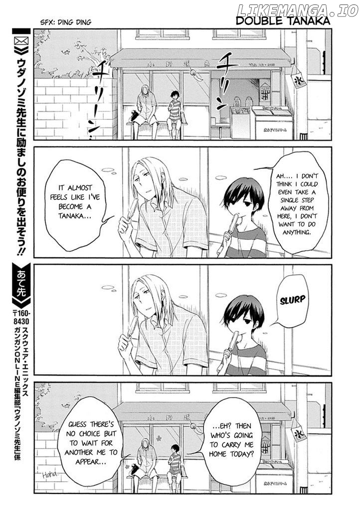 Tanaka-kun wa Itsumo Kedaruge chapter 24 - page 14