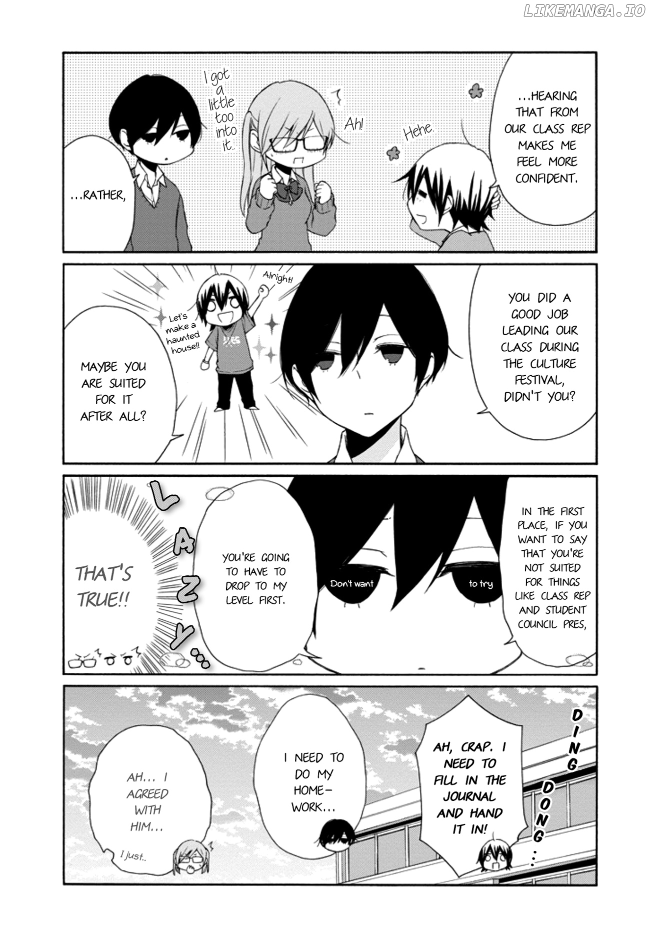 Tanaka-kun wa Itsumo Kedaruge chapter 108 - page 12