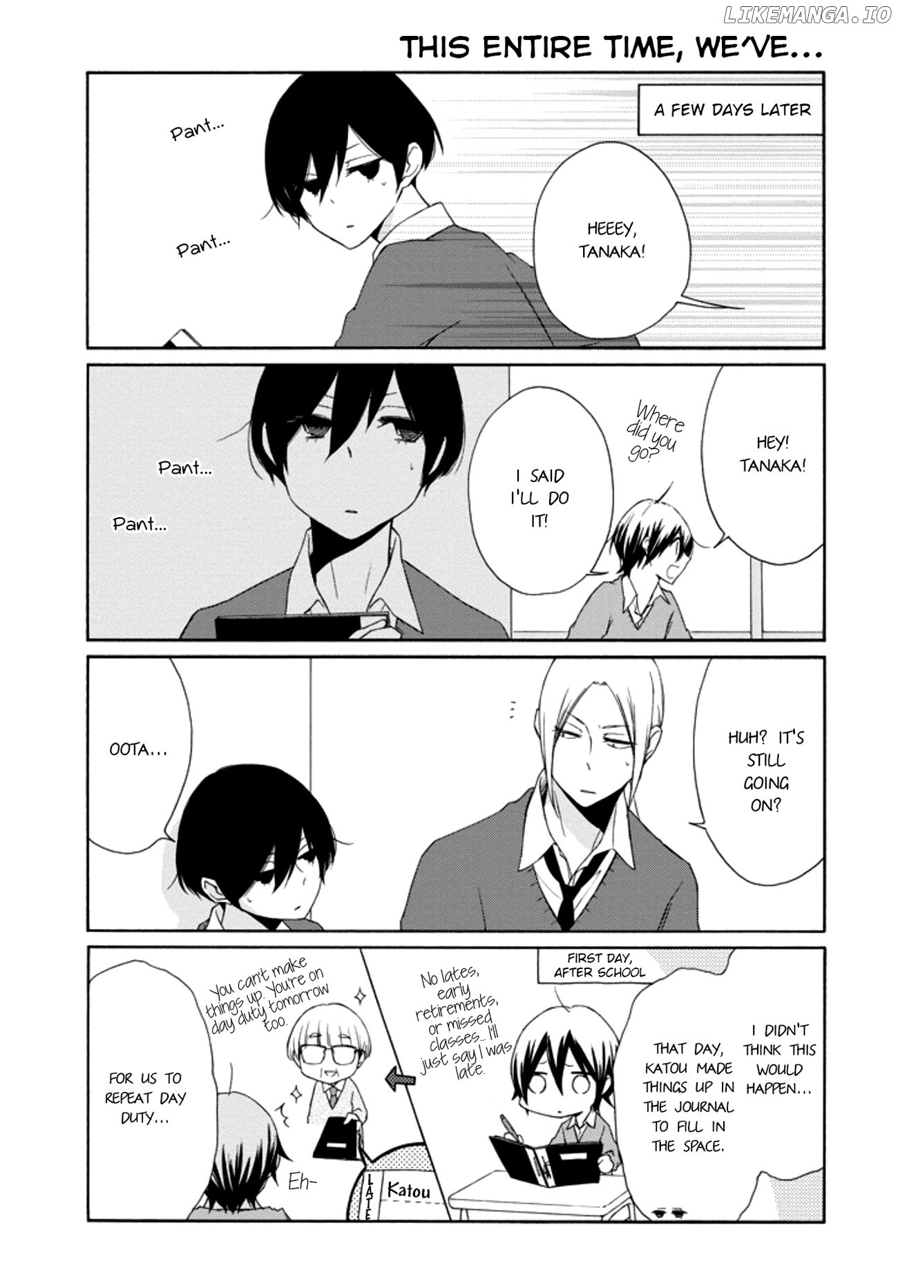 Tanaka-kun wa Itsumo Kedaruge chapter 108 - page 14