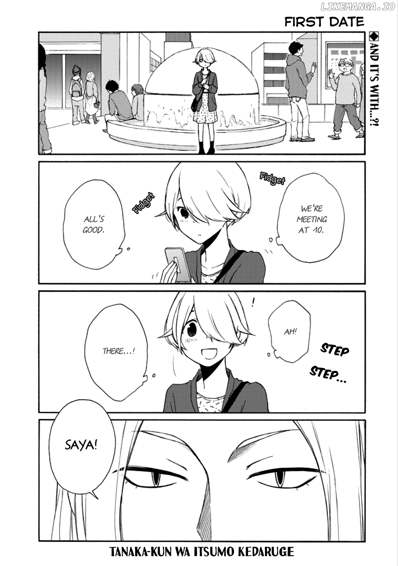 Tanaka-kun wa Itsumo Kedaruge chapter 110 - page 2