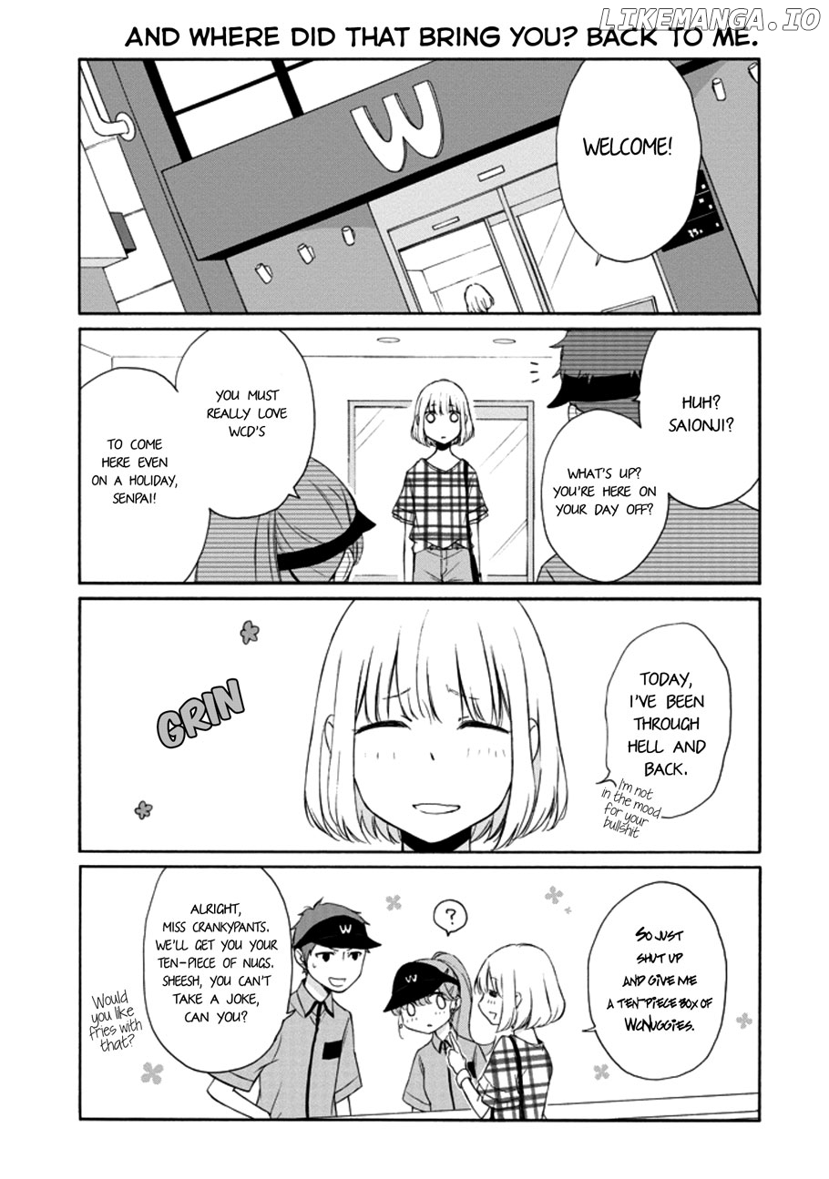 Tanaka-kun wa Itsumo Kedaruge chapter 113.1 - page 8