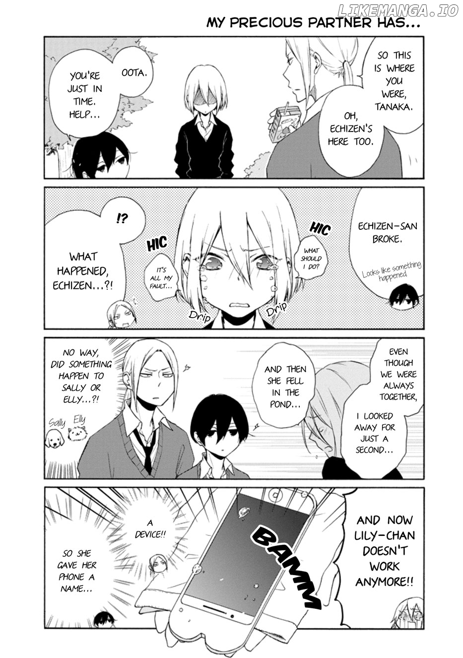 Tanaka-kun wa Itsumo Kedaruge chapter 128 - page 3