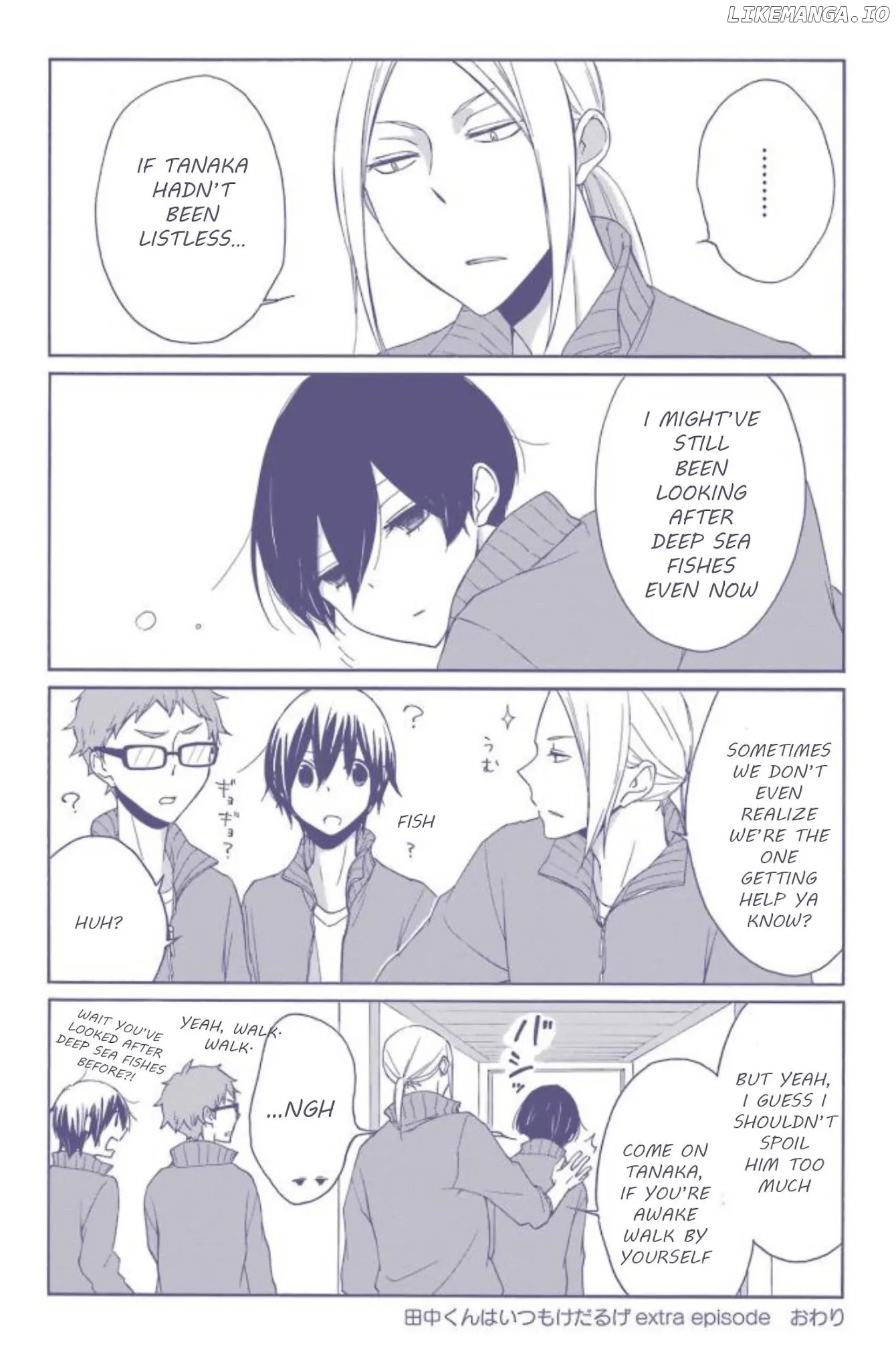 Tanaka-kun wa Itsumo Kedaruge chapter 140.1 - page 11