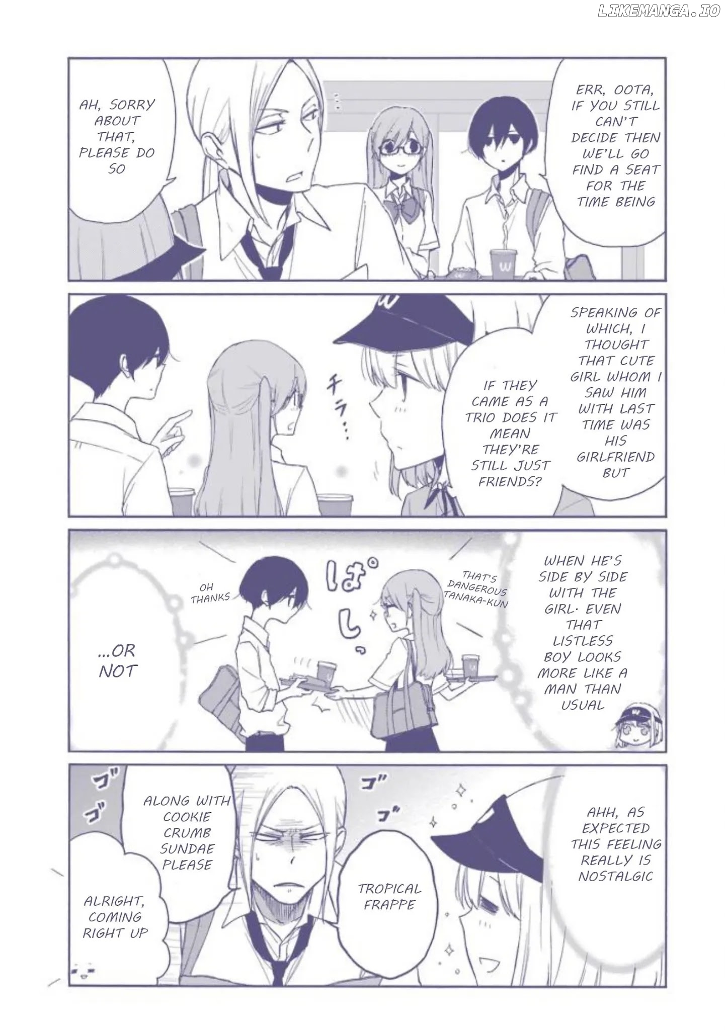 Tanaka-kun wa Itsumo Kedaruge chapter 140.2 - page 3