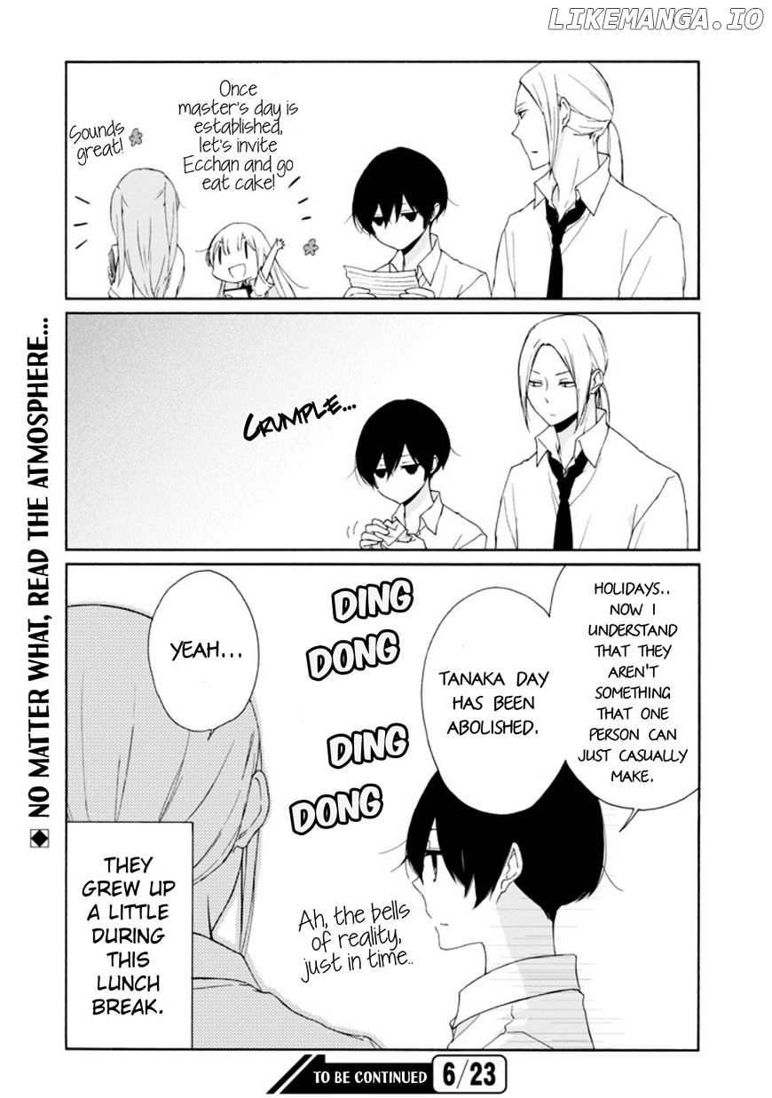 Tanaka-kun wa Itsumo Kedaruge chapter 68 - page 12