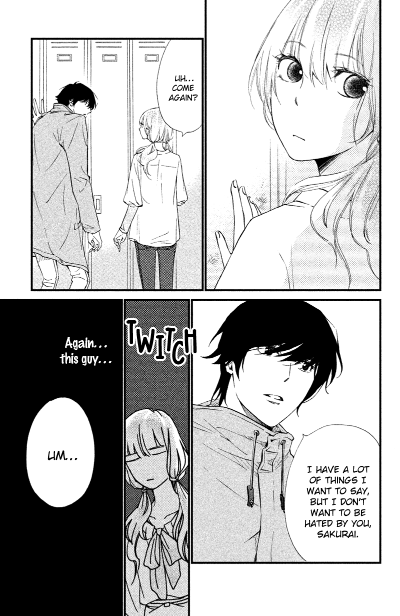 Watashitachi ni wa Kabe ga Aru. chapter 15 - page 19