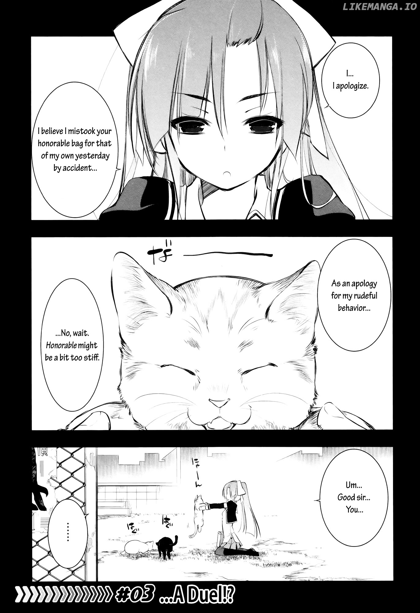 Kebukurohatsu, Zensekai Yuki! chapter 3 - page 1